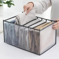 Foldable Clothes Storage Organizer Bag (1 pc)